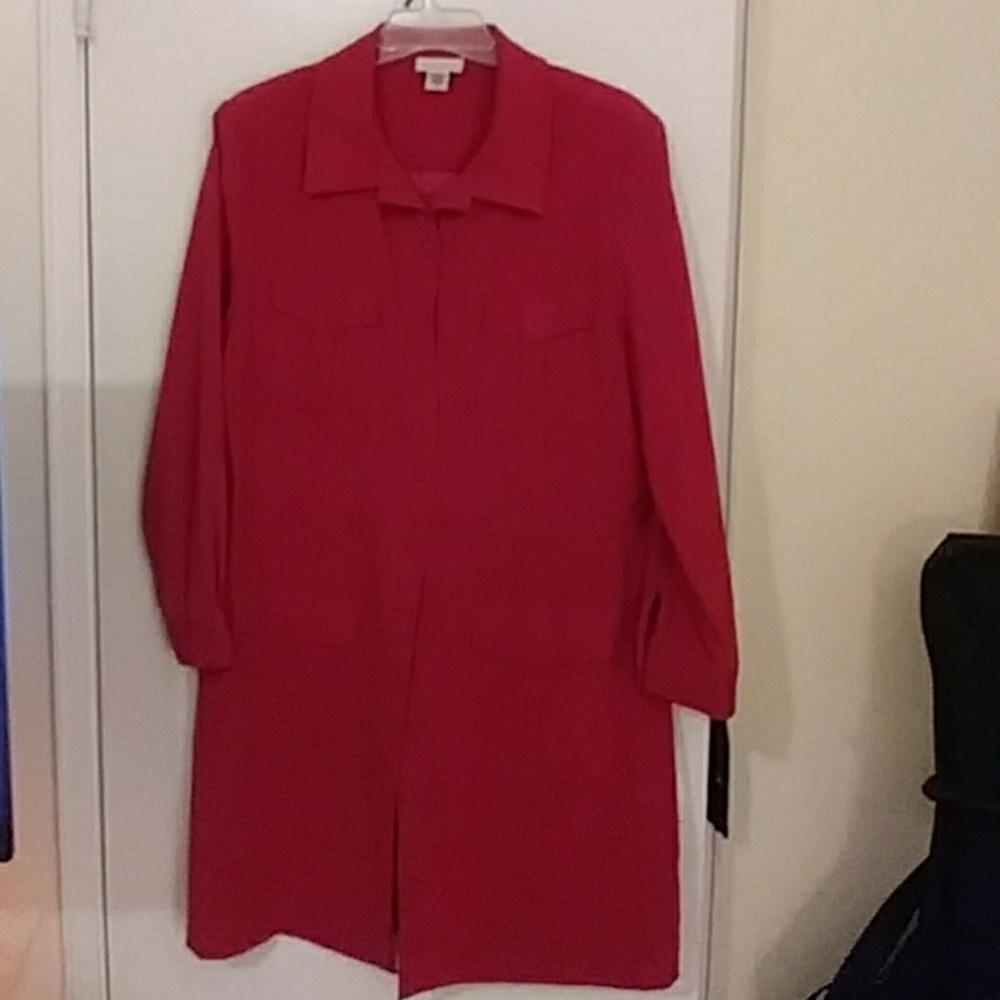Red Dress Coat